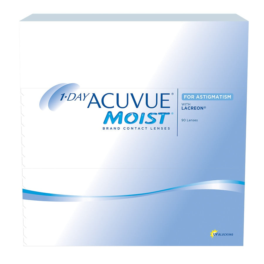 1 Day Acuvue Moist for Astigmatism (90 Pack)