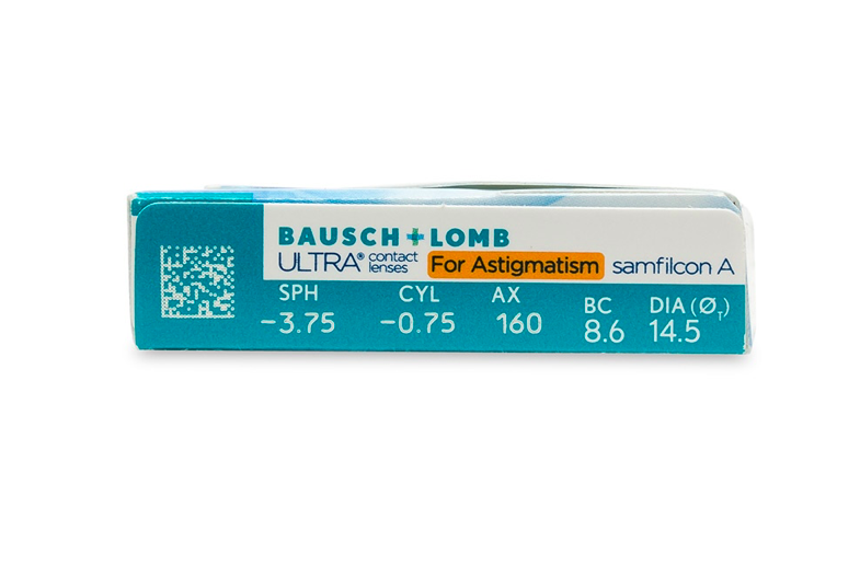 Bausch + Lomb ULTRA for Astigmatism (6 Pack)